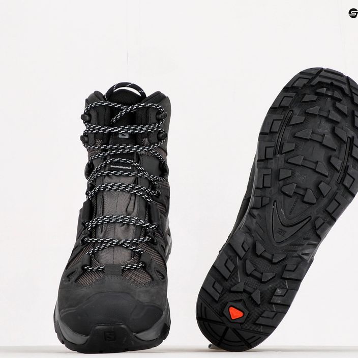 Pánske trekingové topánky Salomon Quest 4 GTX čierne L412926 16