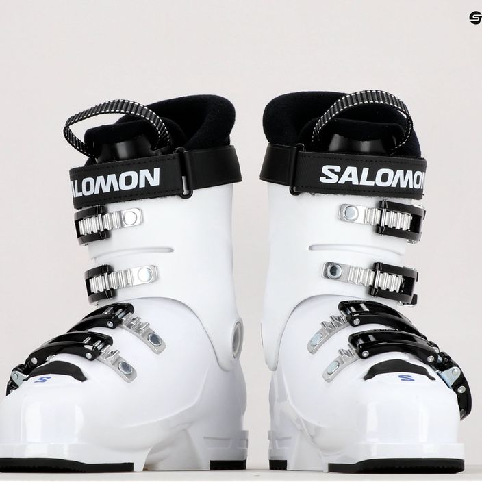 Detské lyžiarske topánky Salomon S Max 6T L biele L47516 9