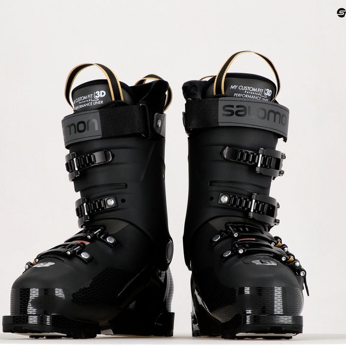 Dámske lyžiarske topánky Salomon S Pro HV 9 W GW čierne L47125 11