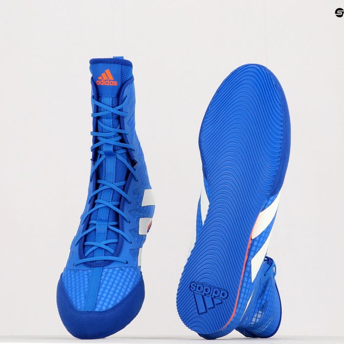 Pánska boxerská obuv adidas Box Hog 4 modrá GW142 10