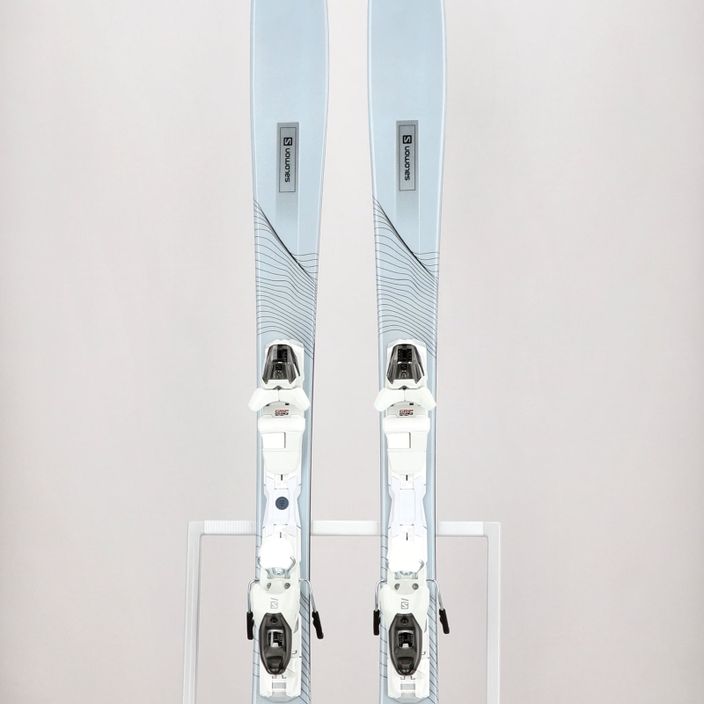 Dámske zjazdové lyže Salomon Stance W8 + M1 GW white L41494/L4113261 10