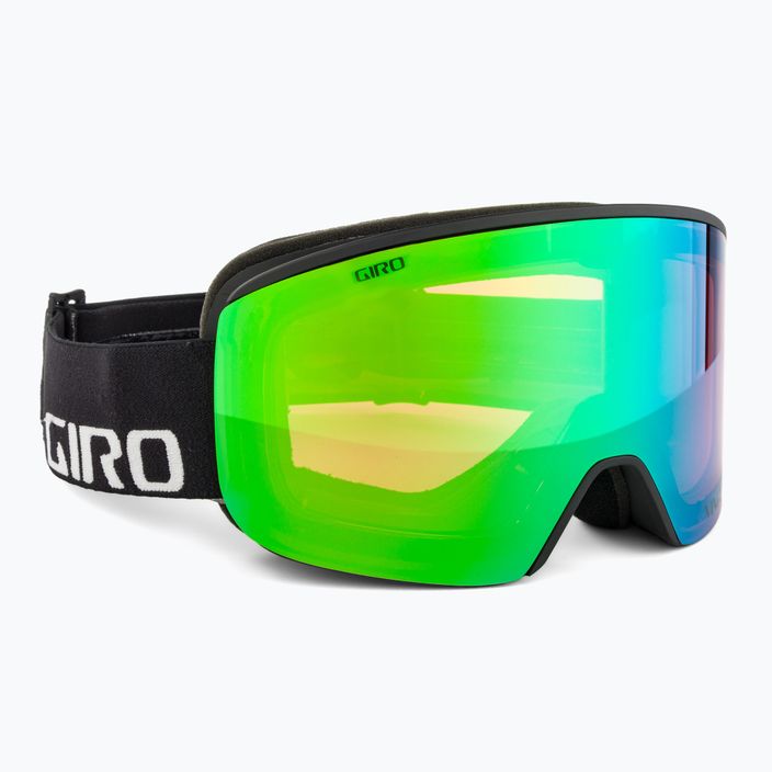 Lyžiarske okuliare Giro Axis black wordmark/emerald/infrared 2