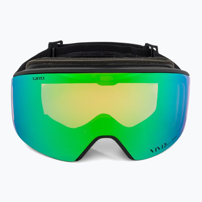 Lyžiarske okuliare Giro Axis black wordmark/emerald/infrared 3