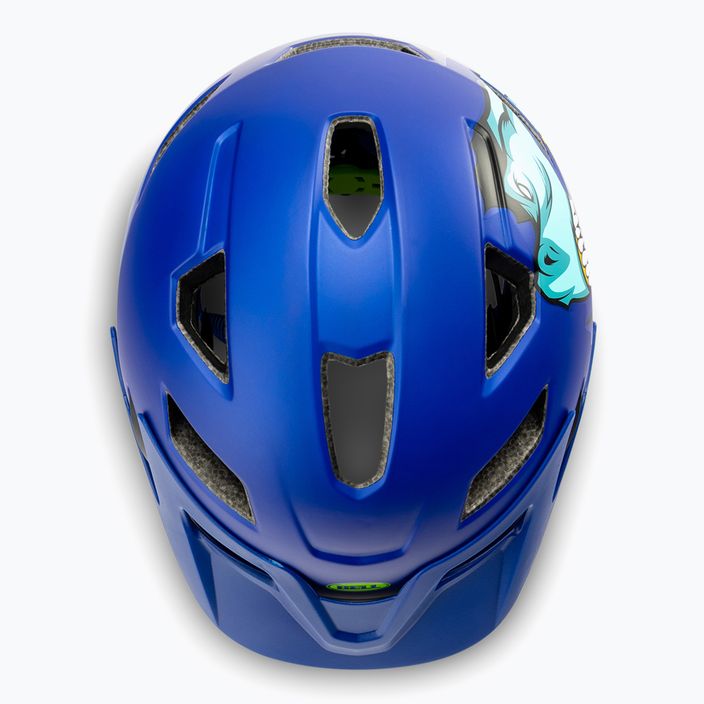Detská cyklistická prilba Bell SIDETRACK T-Rex modrá BEL-7101819 6