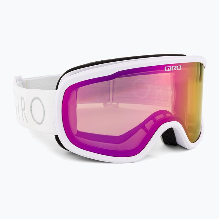 Dámske lyžiarske okuliare Giro Moxie white core light/amber pink/yellow 2