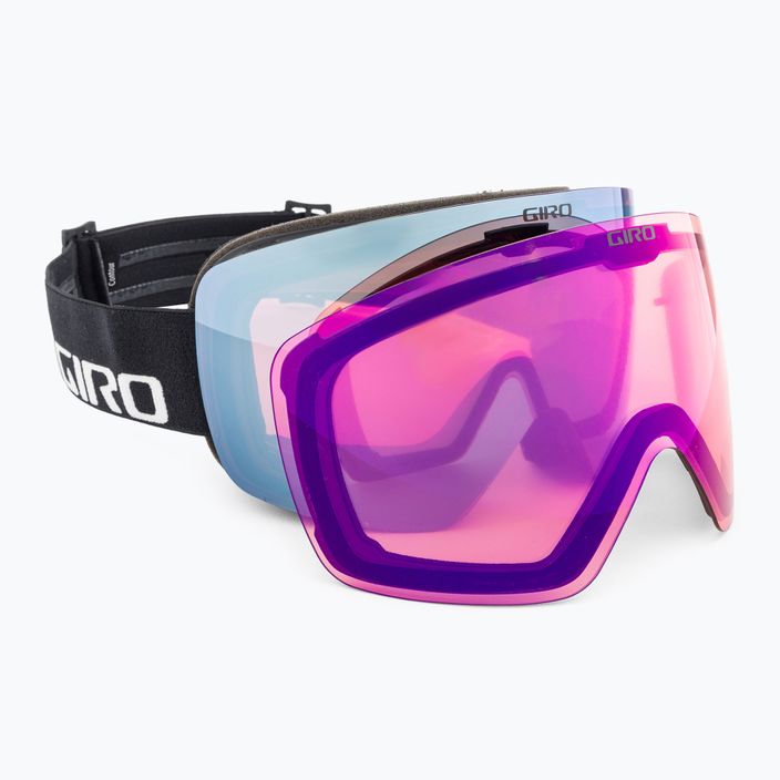 Lyžiarske okuliare Giro Contour black wordmark/royal/infrared