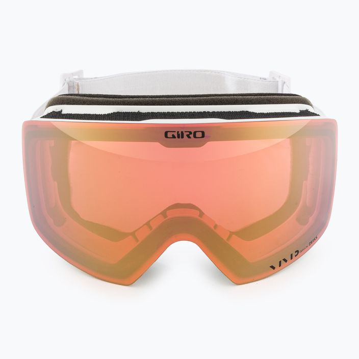 Dámske lyžiarske okuliare Giro Contour RS white craze/vivid rose gold/vivid infrared 3