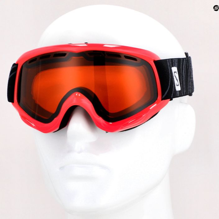 Detské lyžiarske okuliare Salomon Juke Access pink/tonic orange L391375 11