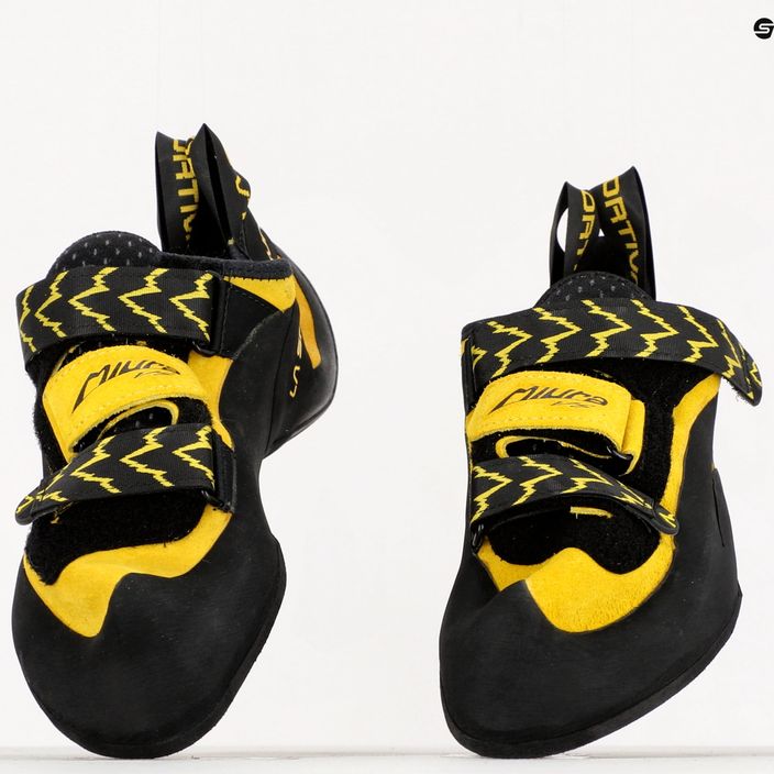 La Sportiva Miura VS pánska lezecká obuv black/yellow 555 11