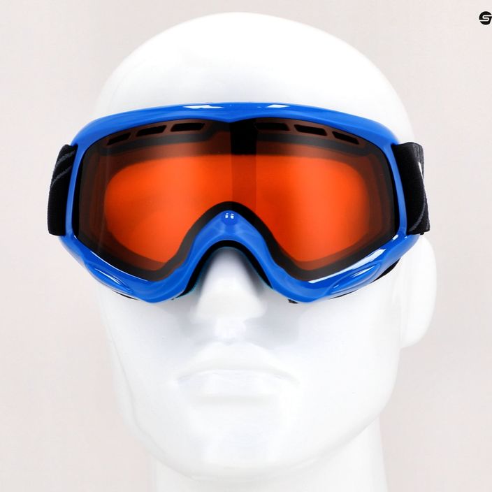 Detské lyžiarske okuliare Salomon Juke Access blue/standard tonic orange L48482 11