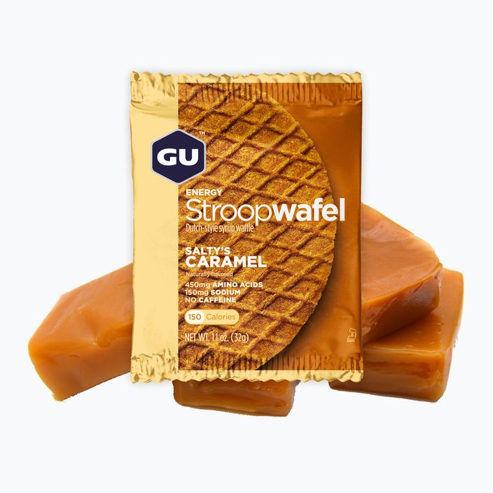 Tyčinka  GU Energy Stroopwaffle 32 g salty’s caramel 2