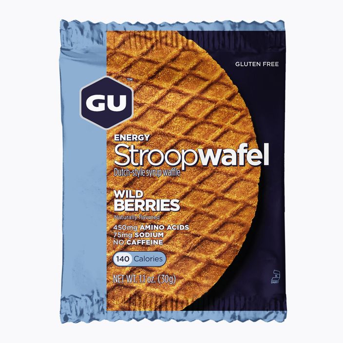 Tyčinka  GU Energy Stroopwaffle 32 g wild berry gluten free