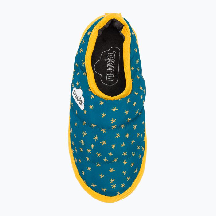 Nuvola Classic Detské zimné papuče s potlačou twinkle blue 6