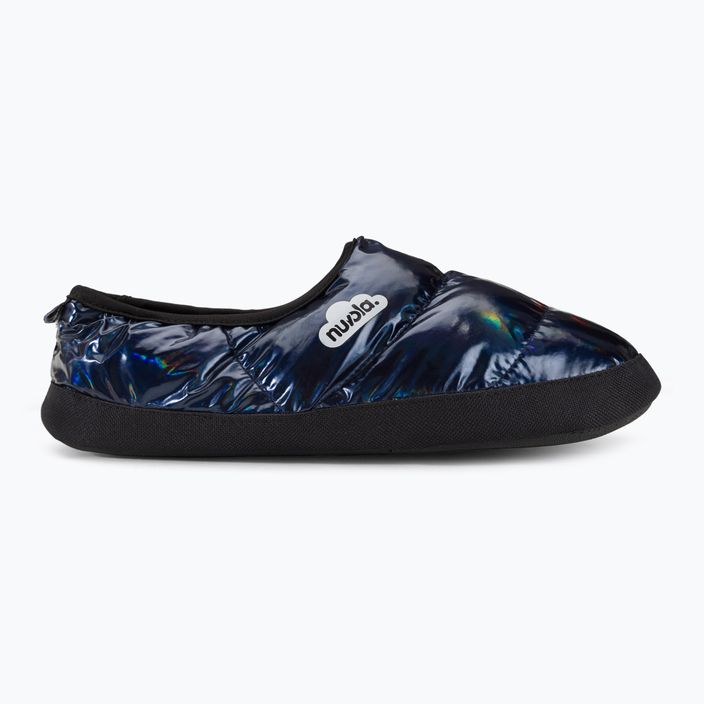 Zimné papuče Nuvola Classic v modrej metalíze 2