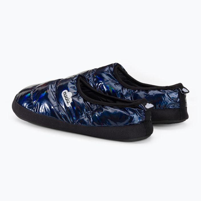 Zimné papuče Nuvola Classic v modrej metalíze 3