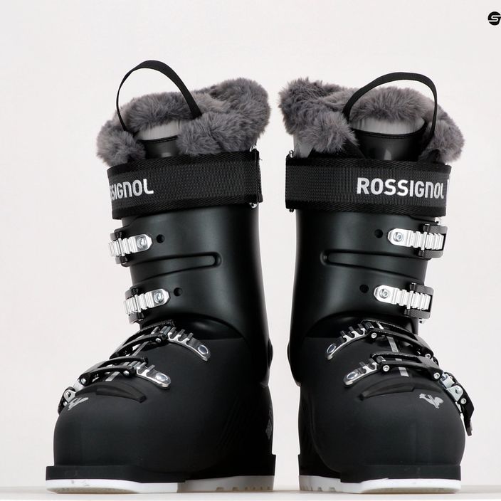 Dámske lyžiarske topánky Rossignol Pure 70 metal black 16