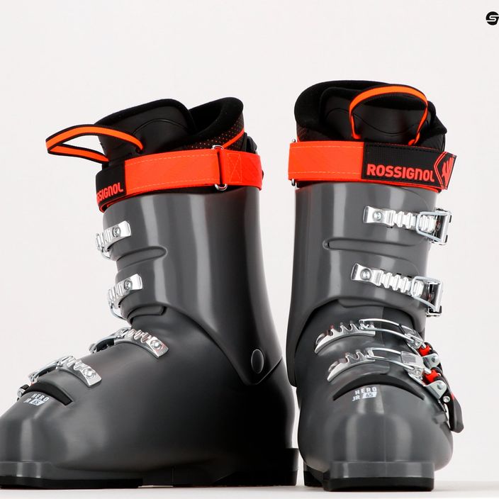 Detské lyžiarske topánky Rossignol Hero 65 meteor grey 16