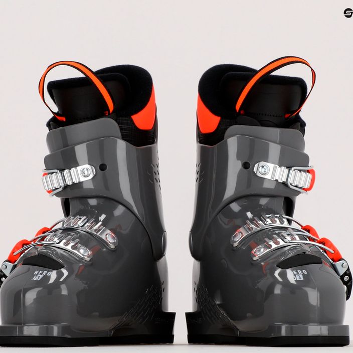 Detské lyžiarske topánky Rossignol Hero J3 meteor grey 10