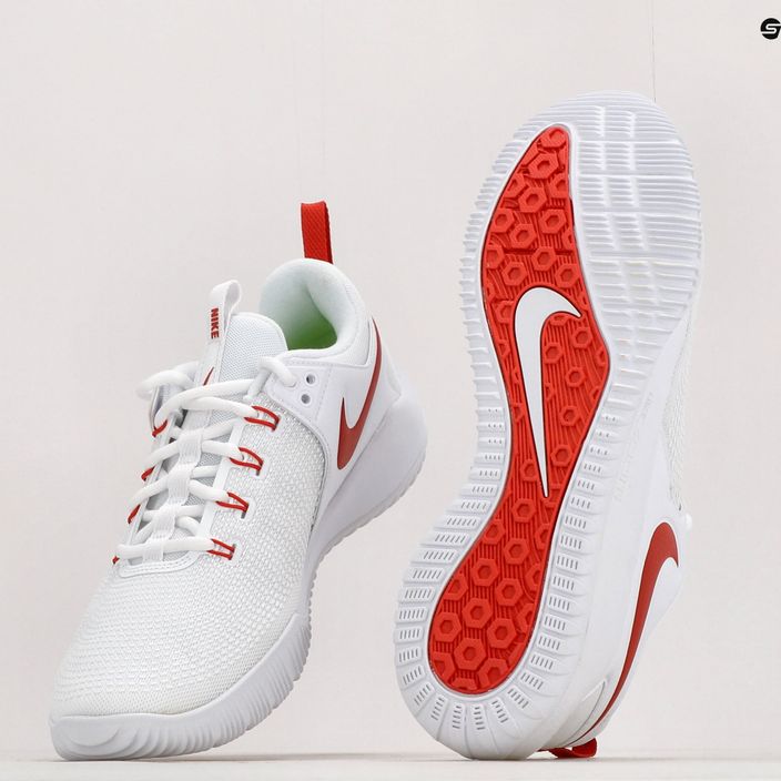 Pánska volejbalová obuv Nike Air Zoom Hyperace 2 white and red AR5281-106 11