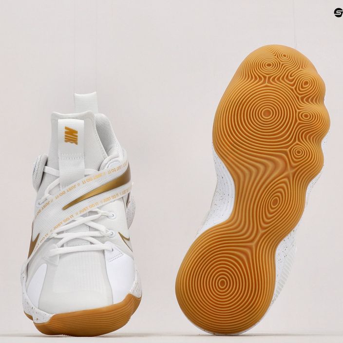 Volejbalová obuv Nike React Hyperset SE white and gold DJ4473-170 11
