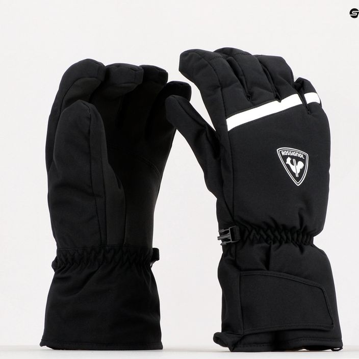 Pánske lyžiarske rukavice Rossignol Perf black/white 8