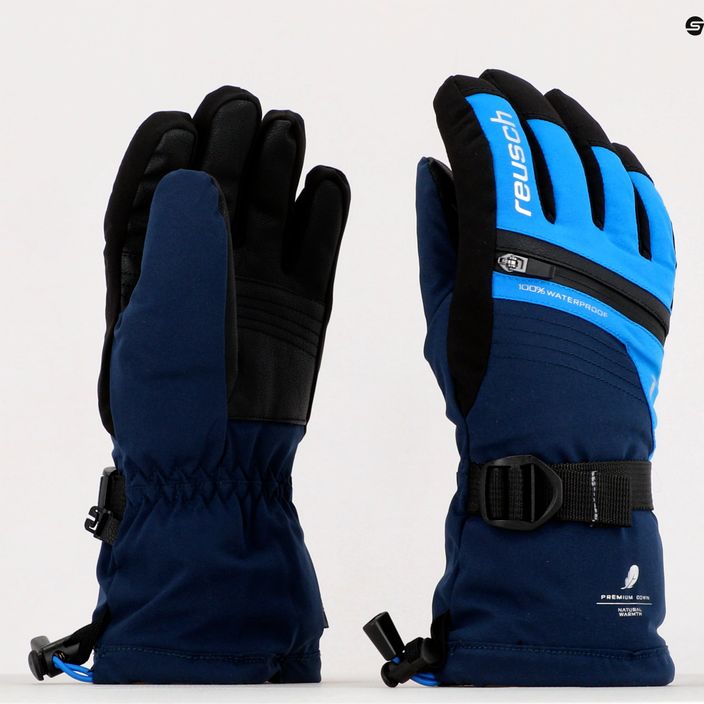 Detské lyžiarske rukavice Reusch Lando R-Tex XT modré 61/61/243 11