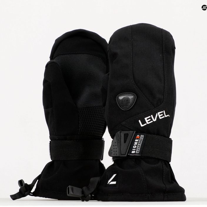 Detské snowboardové rukavice Level Fly Mitt black 4001JM.01 7