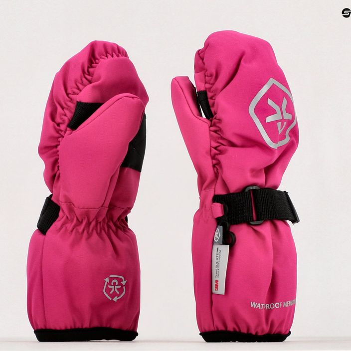 Farba Detské palčiaky Nepremokavé lyžiarske rukavice ružové 74816 7