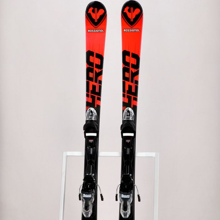 Detské zjazdové lyže Rossignol Hero Multi Event + XP7 red 13