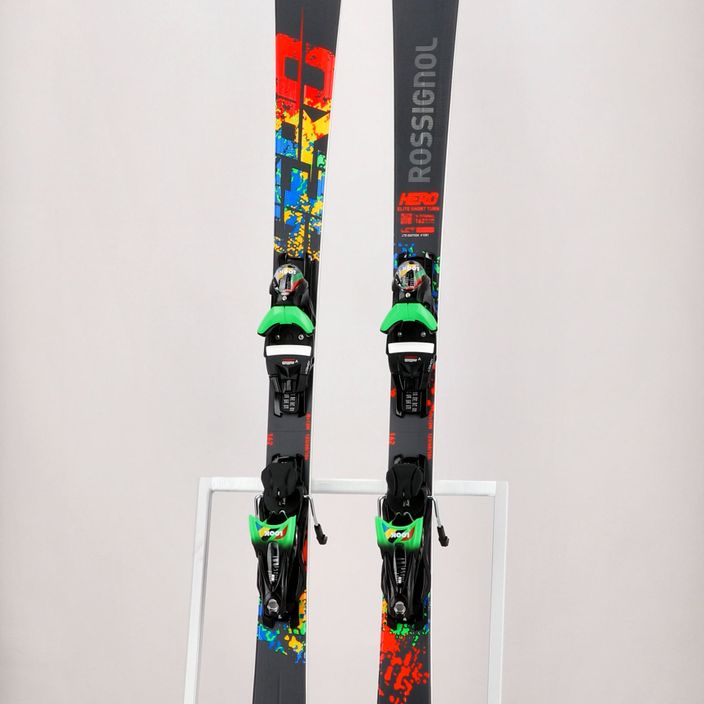 Zjazdové lyže Rossignol Hero Elite ST TI LTD K + SPX14 black/red 10