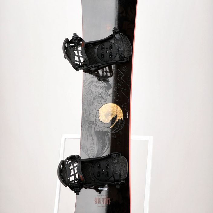 Snowboard Rossignol Evader + Battle M/L black/ red 8