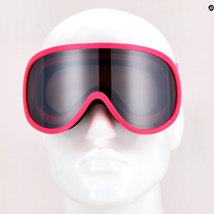 Detské lyžiarske okuliare POC POCito Retina fluorescent pink/clarity pocito 11