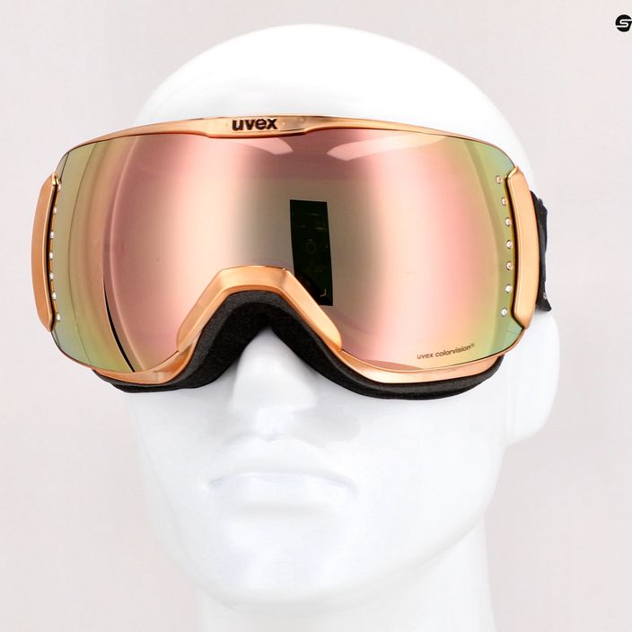 Dámske lyžiarske okuliare UVEX Downhill 2100 WE pink 55/0/396/0230 11