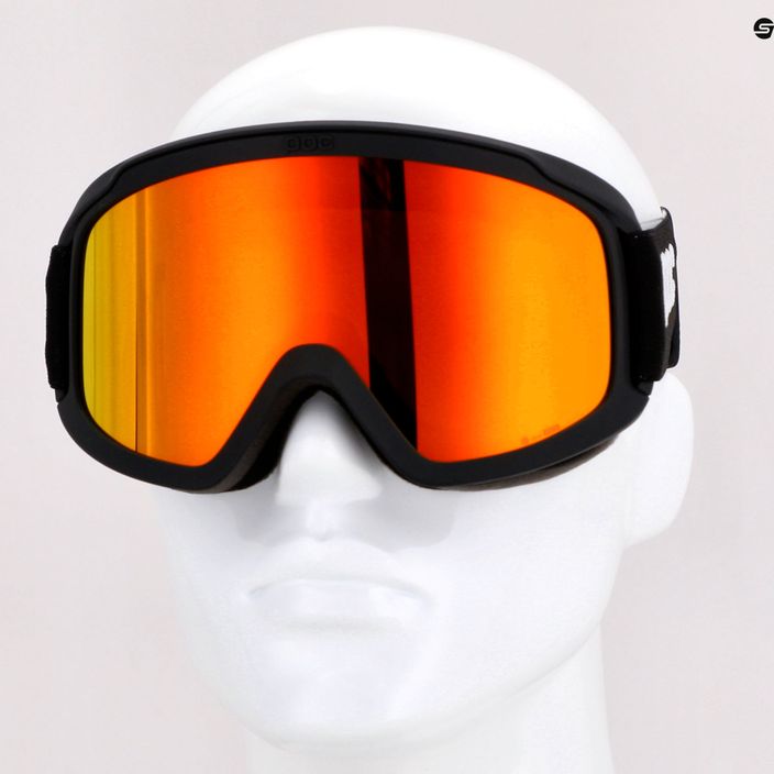 Lyžiarske okuliare POC Opsin Clarity uranium black/spektris orange 11
