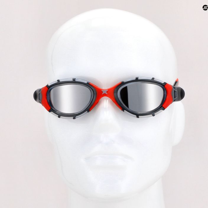 Plavecké okuliare Zoggs Predator Flex Titanium červené 461054 7
