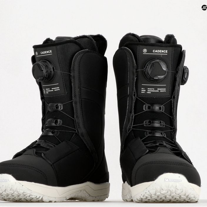 Dámske snowboardové topánky RIDE Cadence čierne 12G213 10