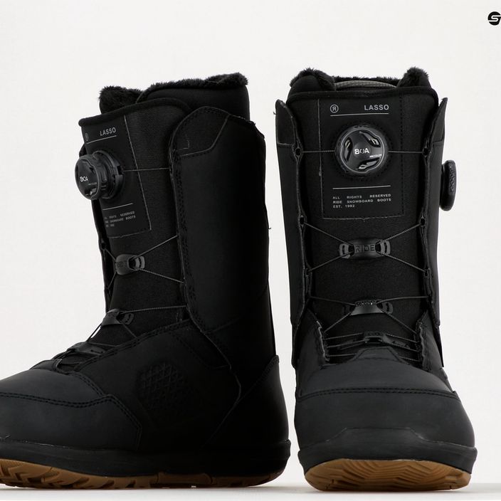 Pánske snowboardové topánky RIDE Lasso čierne 12G26 10
