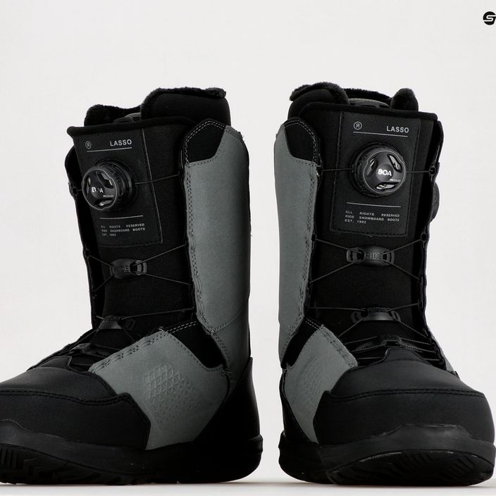Pánske snowboardové topánky RIDE Lasso šedé 12G26 9