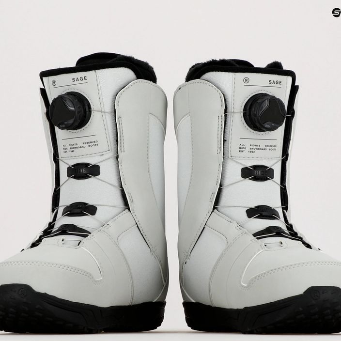 Dámske snowboardové topánky RIDE Sage šedé 12E217 9