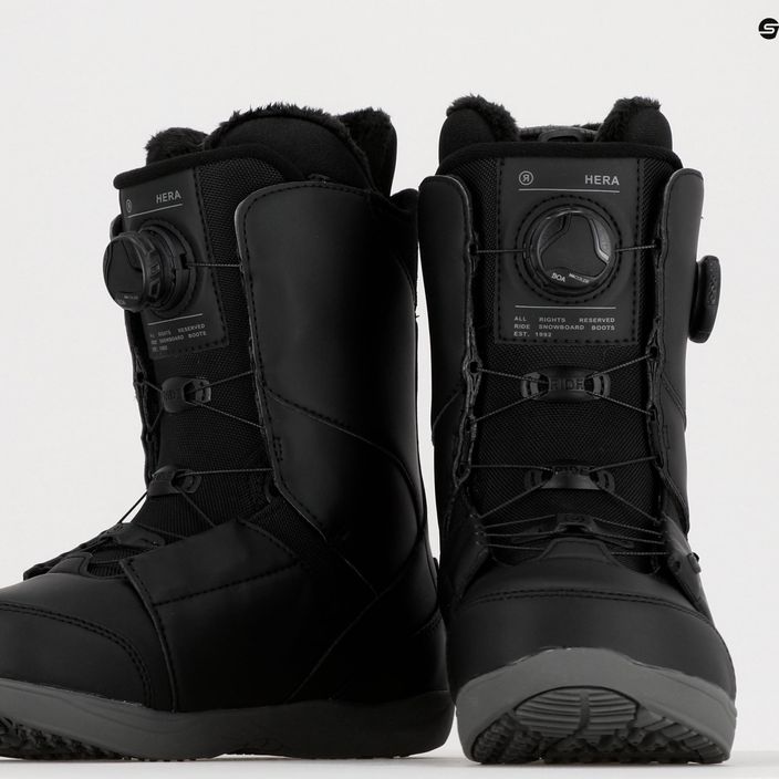 Dámske snowboardové topánky RIDE Hera čierne 12G216 10
