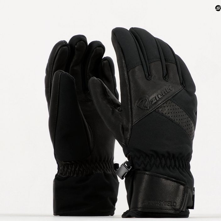 Pánske lyžiarske rukavice ZIENER Getter AS AW black 2211 9