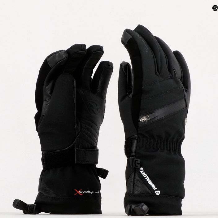 Dámske lyžiarske rukavice KinetiXx Alina Ski Alpin Black 7020-170-01 8