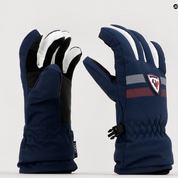 Detské lyžiarske rukavice Rossignol Roc Impr G navy 6