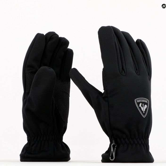 Pánske lyžiarske rukavice Rossignol Xc Softshell black 7