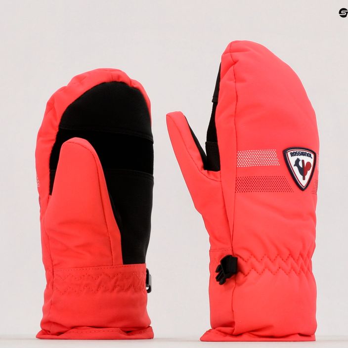 Detské lyžiarske rukavice Rossignol Roc Impr M pink 6