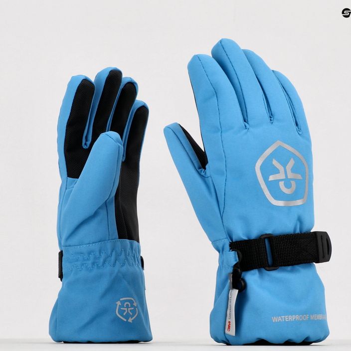Farba Detské lyžiarske rukavice Vodotesné modré 74815 8