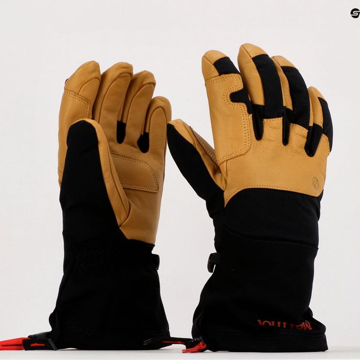 Trekingové rukavice Marmot Exum Guide black-brown 82870 7