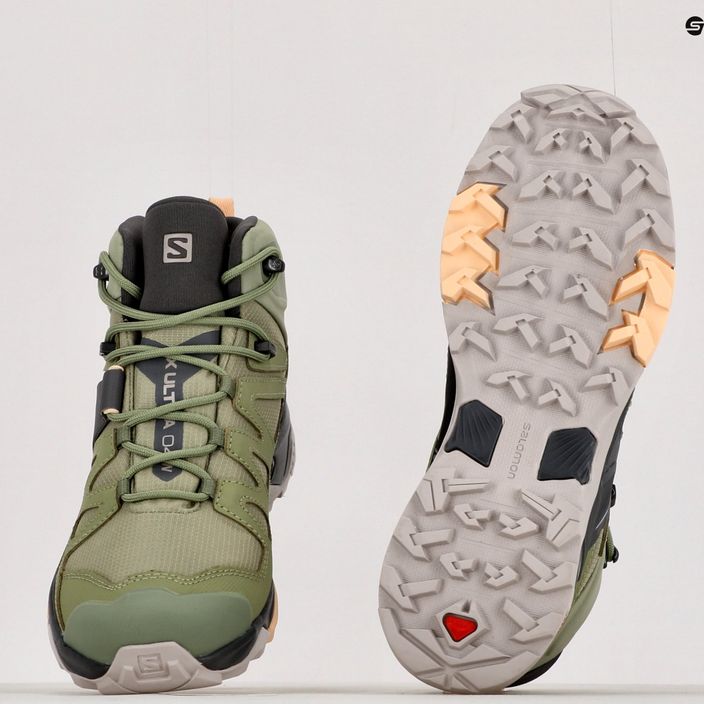 Dámske trekingové topánky Salomon X Ultra 4 MID GTX zelené L416251 20