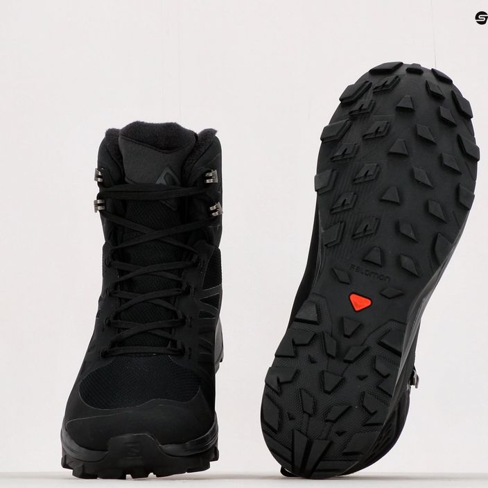 Pánske trekingové topánky Salomon Outblast TS CSWP čierne L49223 16