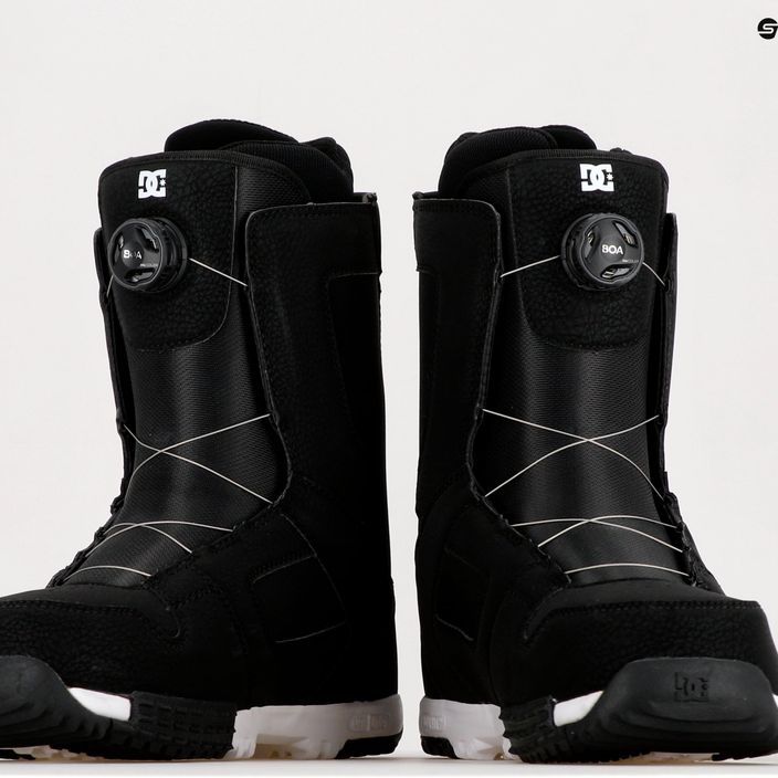 Pánske topánky na snowboard DC Phase Boa Pro black/white 14